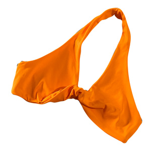 Top Transpassado Poliamida Revestido reforçado Frente Unica Costas Nua em Oferta na Shopee