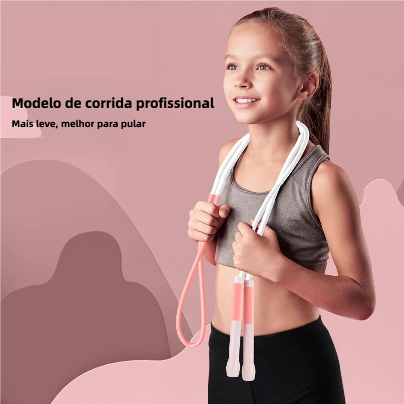 Cordas de Pular Profissional Ajustável de PVC 280cm (10) MT128 em Oferta na Shopee