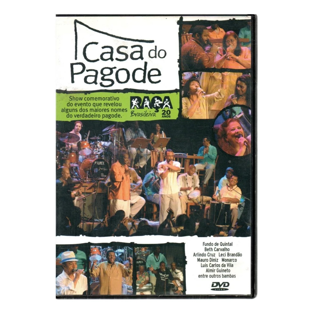 Dvd - Casa Do Pagode - Original