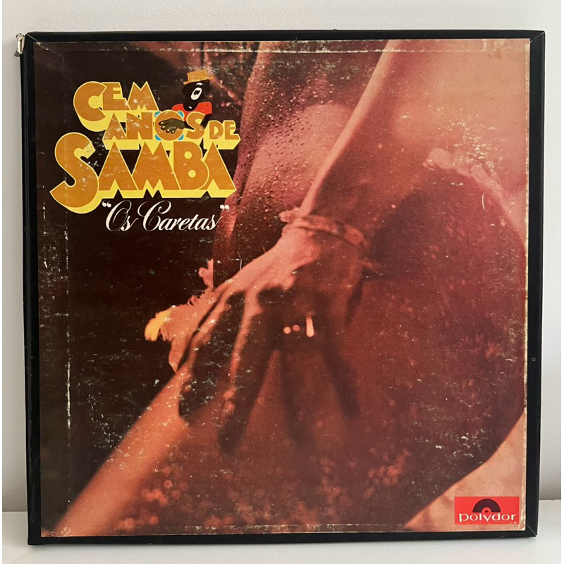 LP VINIL TRIPLO CEM ANOS DE SAMBA OS CARETAS COMPLETO.