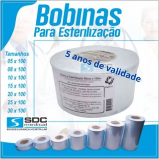 Bobina/Rolo Para Autoclave Esterilizar Alicate/Manicure em Oferta na Shopee