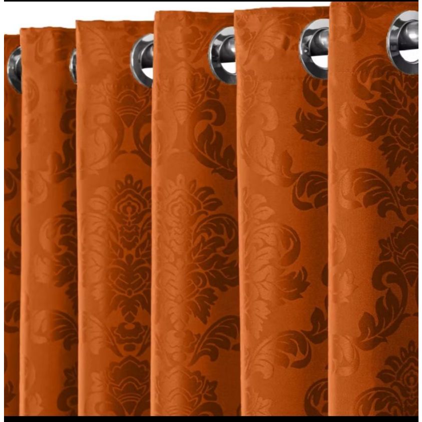 Cortina Jacquard Quarto 2,80mts X 1,70mts MUITO ELEGANTE em Oferta na Shopee