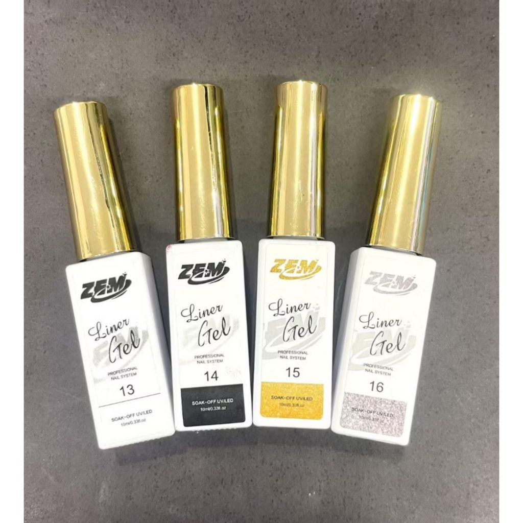 Esmalte Em Gel Liner ZEM Pincel Ultra Fino Para Unhas Nail Art em Oferta na Shopee