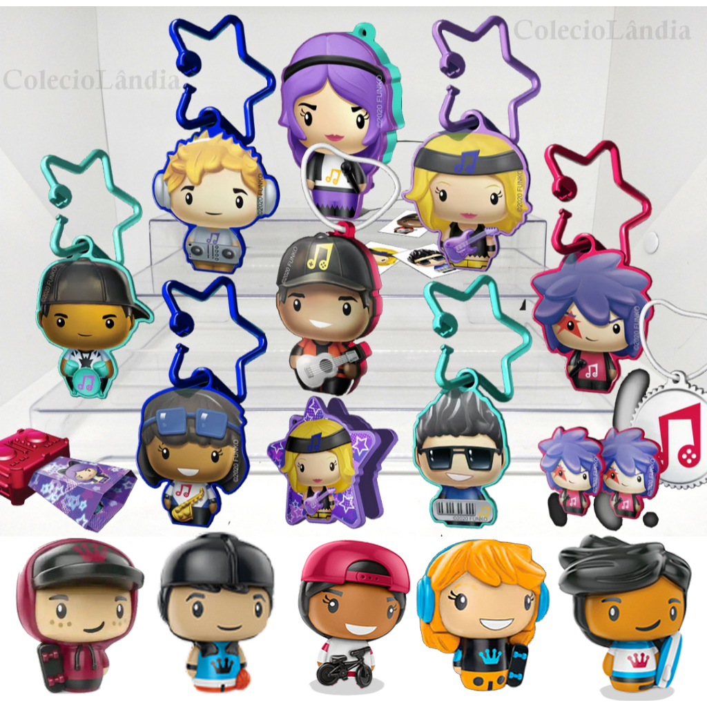 Joy Funco Chaveiros Kinder Ovo 2020 - 2023 (Unidade)