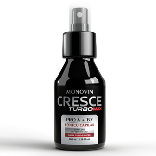 Tônico Turbo 100ml Crescimento capilar Barba E Bigode Sérum Original Registrado ANVISA em Oferta na Shopee