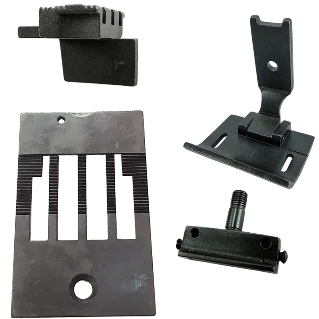 Chapa Dente Calcador Bitola Pespontadeira 2 Agulhas 1"