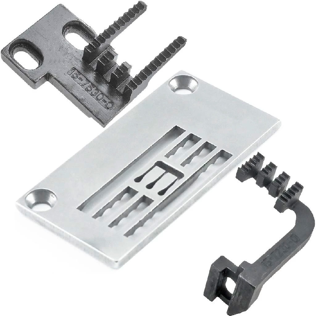 Chapa Agulha Dentes Dianteiro Traseiro Serrilha Galoneira Colarete Kansay W8100