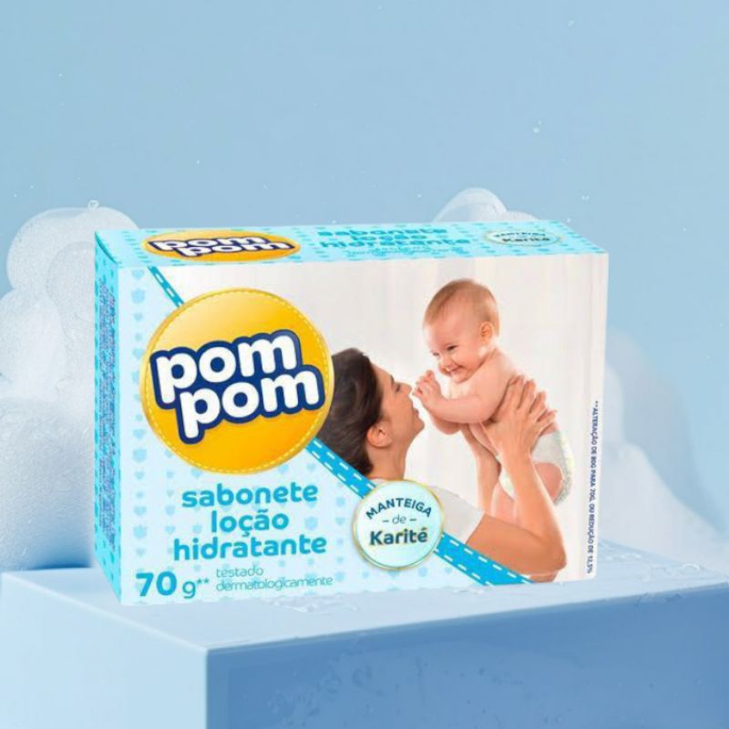 Sabonete Hidratante Pom Pom Mateiga de Karité 70g