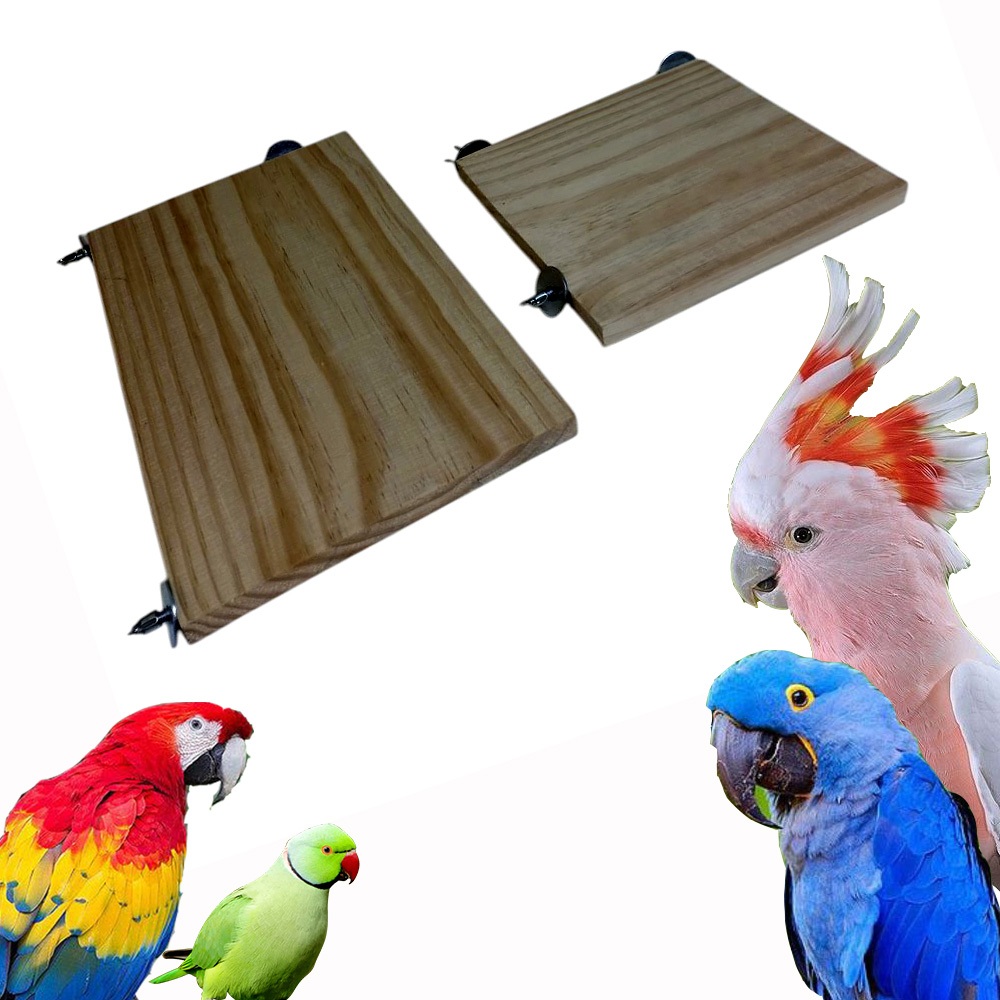 poleiro plataforma de descanso grande para Arara papagaio calopsita periquito agapornis e ringneck em Oferta na Shopee