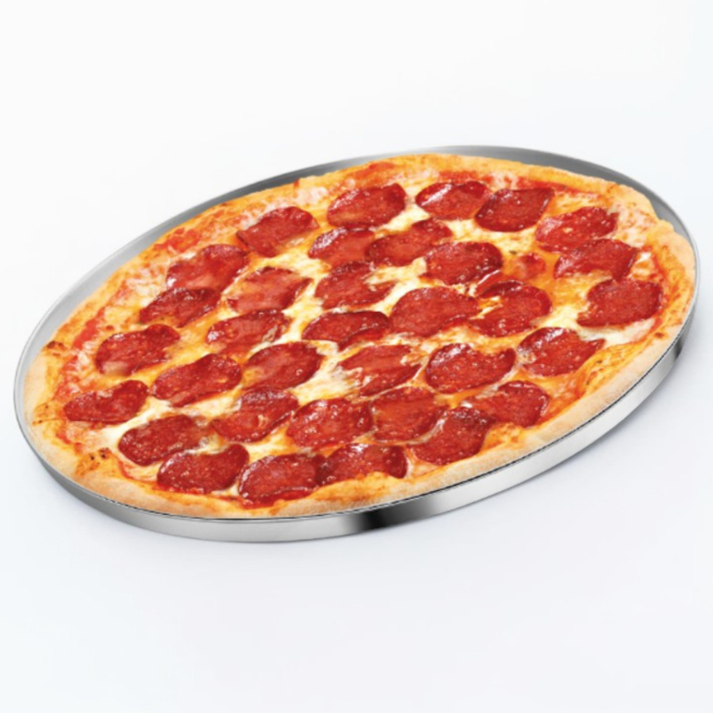 Forma Assadeira Redonda Pizza Grande 35cm ou 40cm em Alumínio
