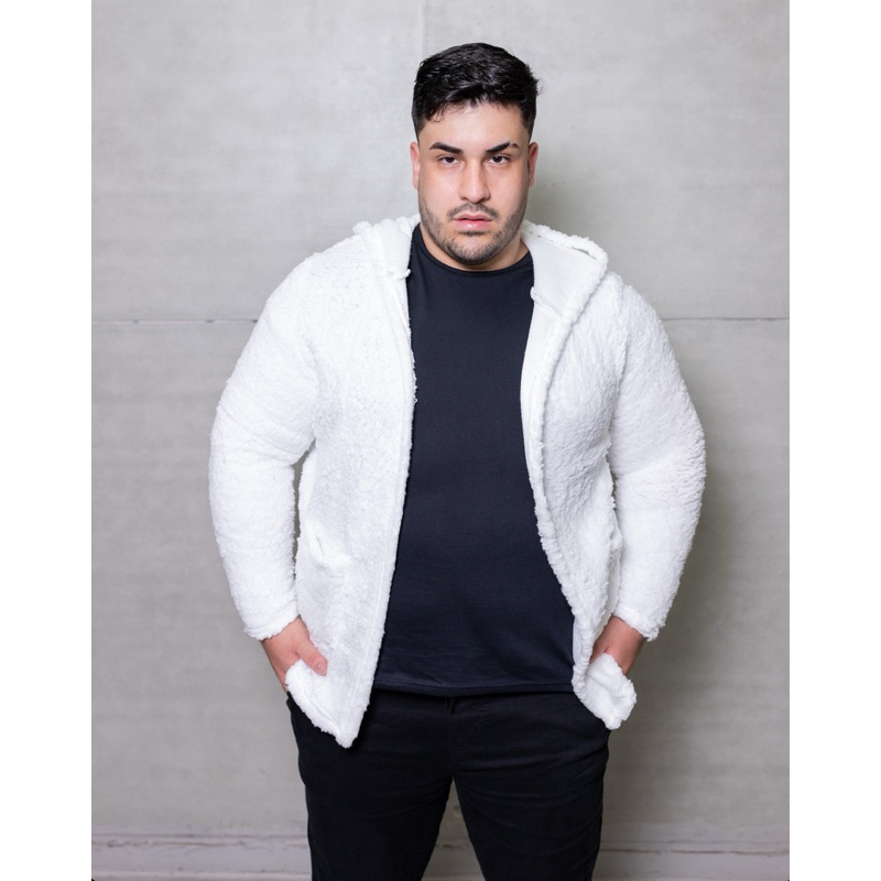 Casaco Teddy Masculino PLUS SIZE
