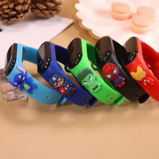 kit 10-30 Relógios Infantis Heróis Perosnalizados Digital Led à Prova D’água Esportivo em Oferta na Shopee