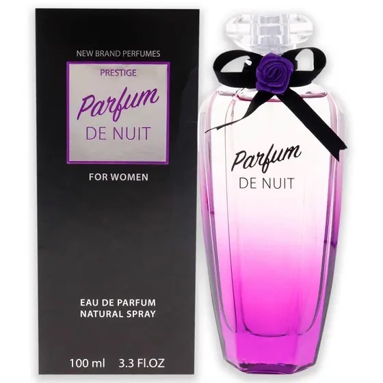 Perfume New Brand Prestige Parfum De Nuit For Women EDP 100ML - Beauty