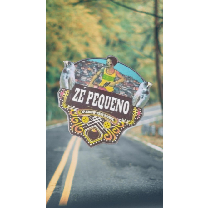 Placa de Gaiola - Coleiro - Zé Pequeno