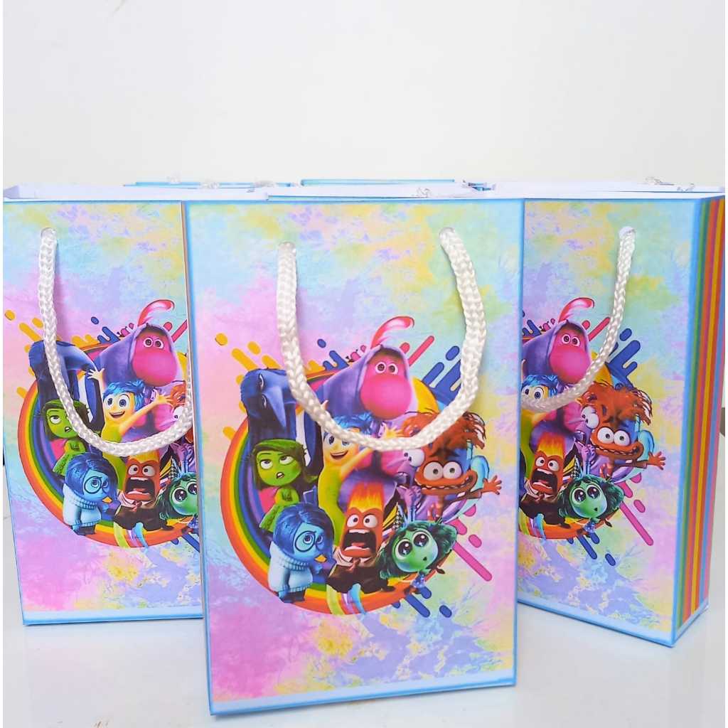 Sacolinha Personalizada Divertidamente \ Sacolinha surpresa \ Lembrancinha Divertidamente\Sacolinha de Festa