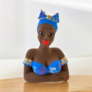 Namoradeira Boneca laço 15 cm Azul  Decoração Casa Janela - Acabamento Sofisticado Em Gesso em Oferta na Shopee