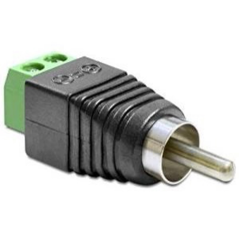 Kit 100pecas conector rca com borne