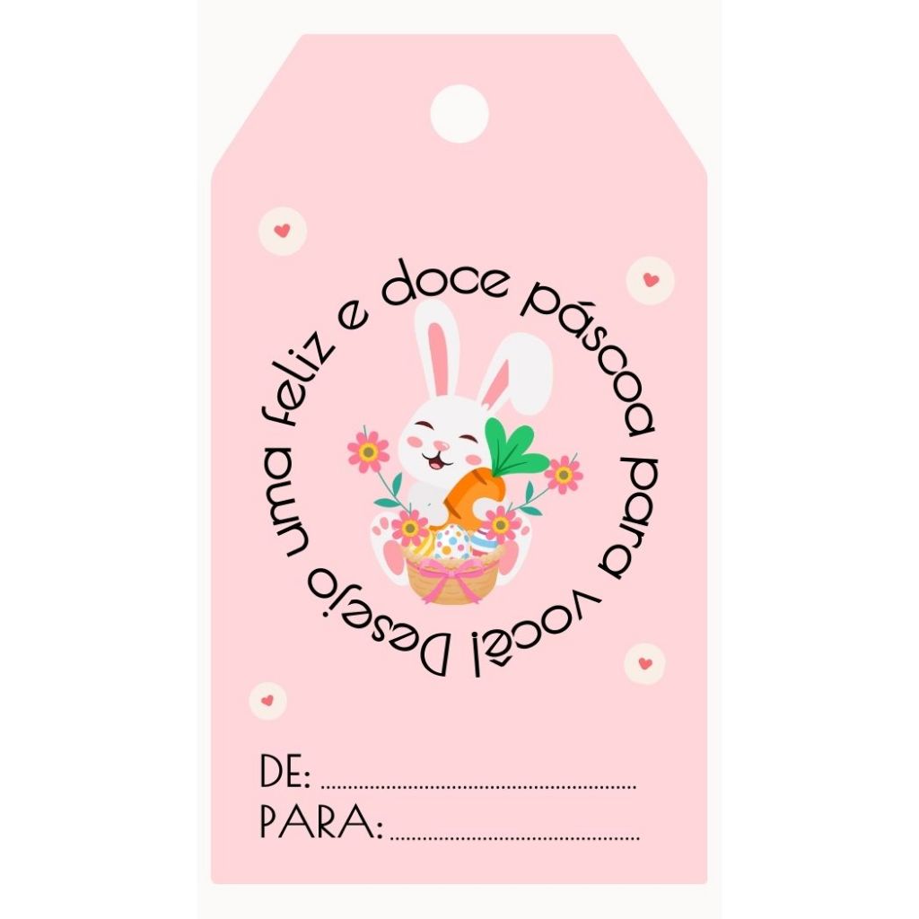Tags Páscoa Feliz Pascoa - Coelho e Jesus em Oferta na Shopee