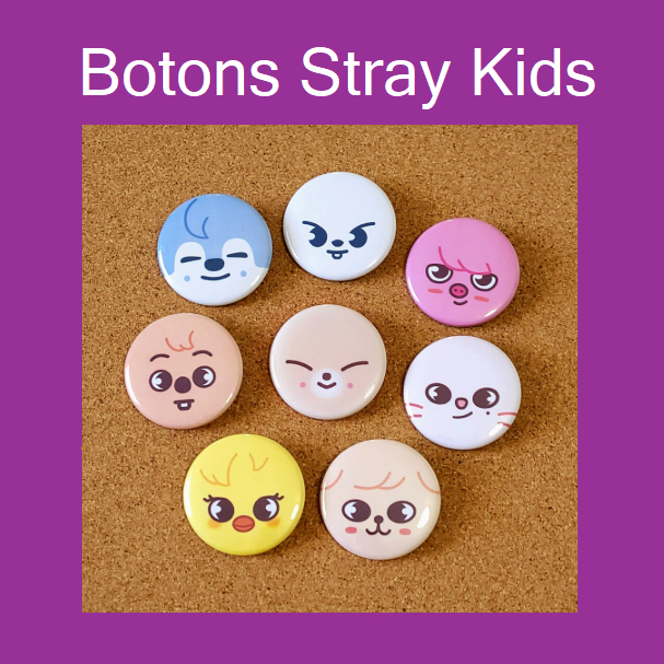 Bottons personalizados K-Pop Stray Kids SKZOO 3,8cm Volta às Aulas Mochila em Oferta na Shopee