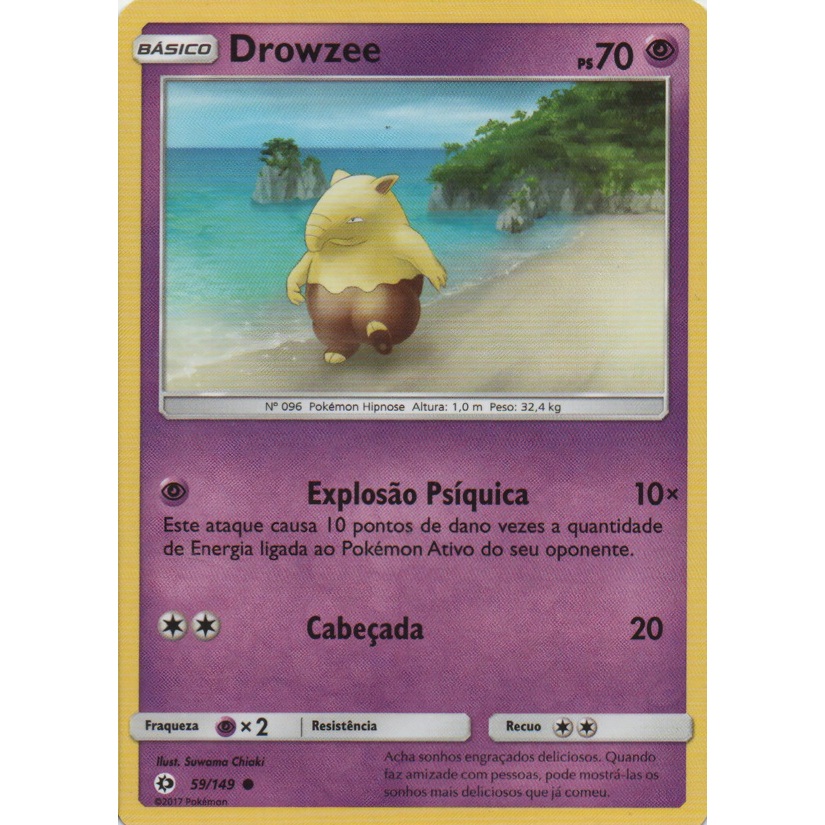 Drowzee - Pokémon TCG - Sol e Lua