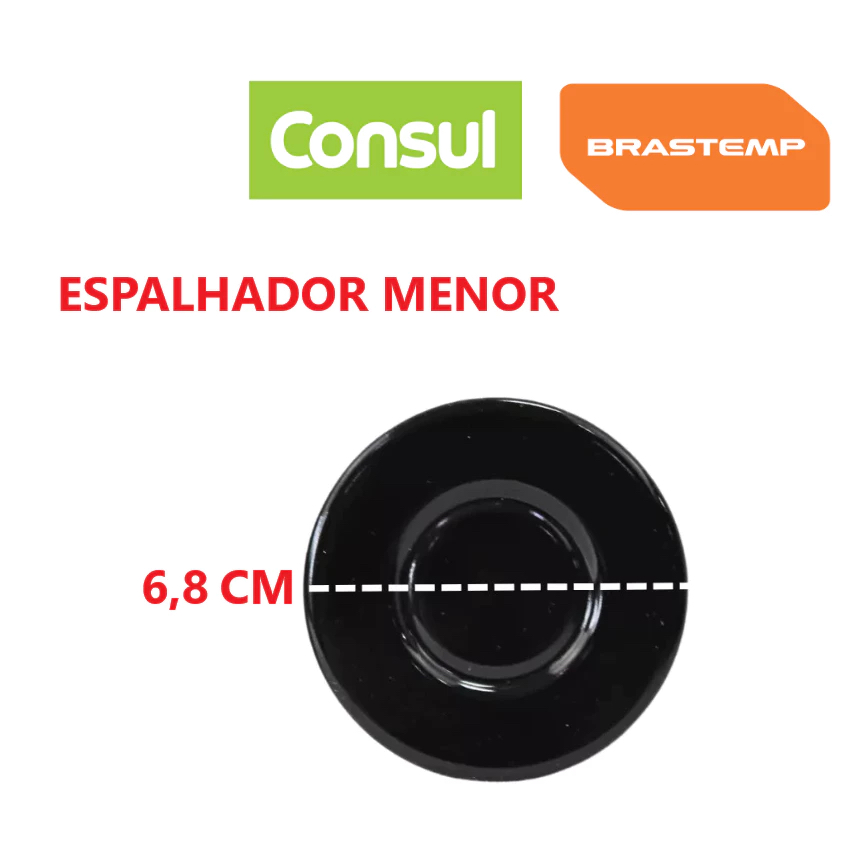 1 TAMPINHA PEQUENA FOGÃO BRASTEMP CONSUL ATIVE
