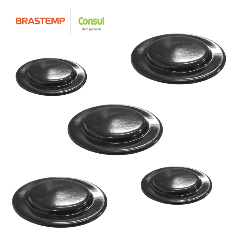 3 TAMPINHA GRANDE E 2 PEQUENA FOGÃO BRASTEMP CONSUL ATIVE W10816563 W10816564