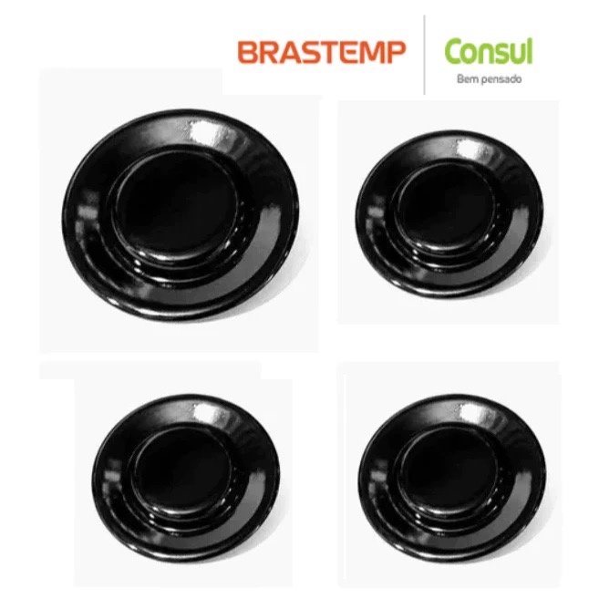 TAMPINHA FOGÃO BRASTEMP CONSUL ATIVE W10816563 W10816564