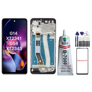 Tela Frontal Touch Display Moto G14 XT2341 G54 XT2343 Sem Aro E Com Aro em Oferta na Shopee