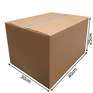 Kit Mudança 10 Caixas De Papelão 40x30x25 Seminova Kraft C/Logo ( MEDIDA APROXIMADA) em Oferta na Shopee