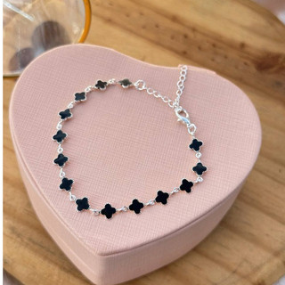 Pulseira Inspiração Virginia Resinada Dourada Prata Feminino Delicada Acessórios Lindo Charme
