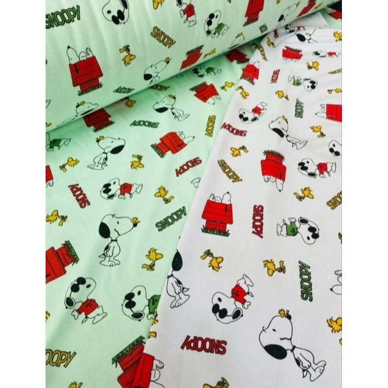 Tecido Malha Snoopy 2 Metros De Largura X 50cm Comprimento em Oferta na Shopee