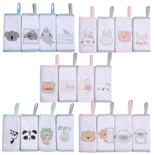 Pano de Boca com Prendedor de Chupeta 38cm x 36cm - Pano Fralda com Soft 100% Algodão Bordado Forrado em Oferta na Shopee