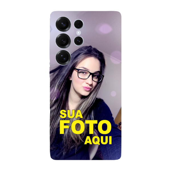 Capinha para Samsung S25 Ultra Anti Impacto Personalizada - Com Foto