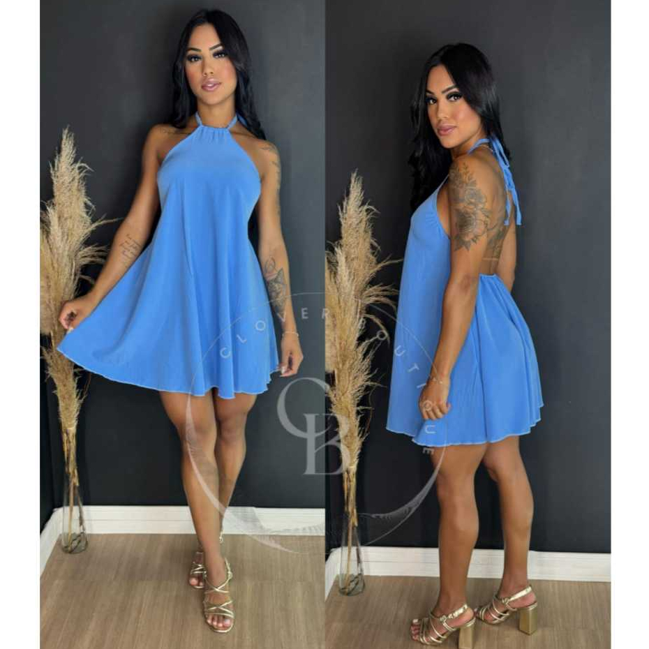 Vestido Feminino Alcinha Costa Nua Frente Única Sem Bojo em Oferta na Shopee