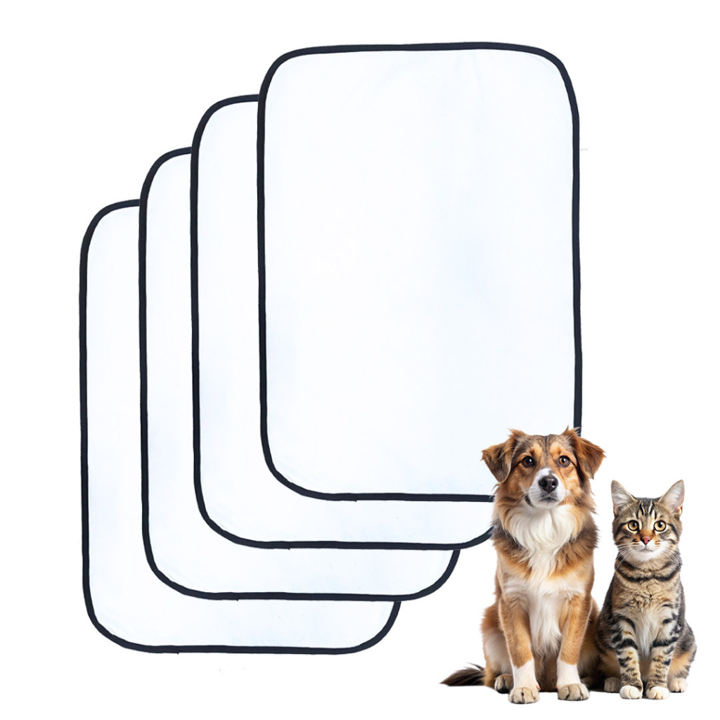 Tapete Higiênico Lavável Para Cães kit com 4 Tam. P 70x50cm