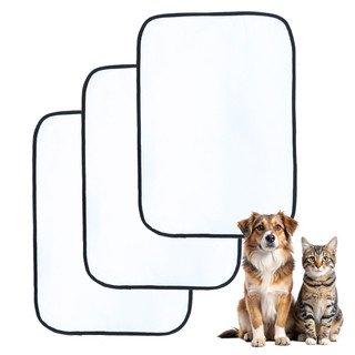 Kit 3 Tapetes Higiênicos Laváveis 70x50cm para Cães | Reutilizável Econômico