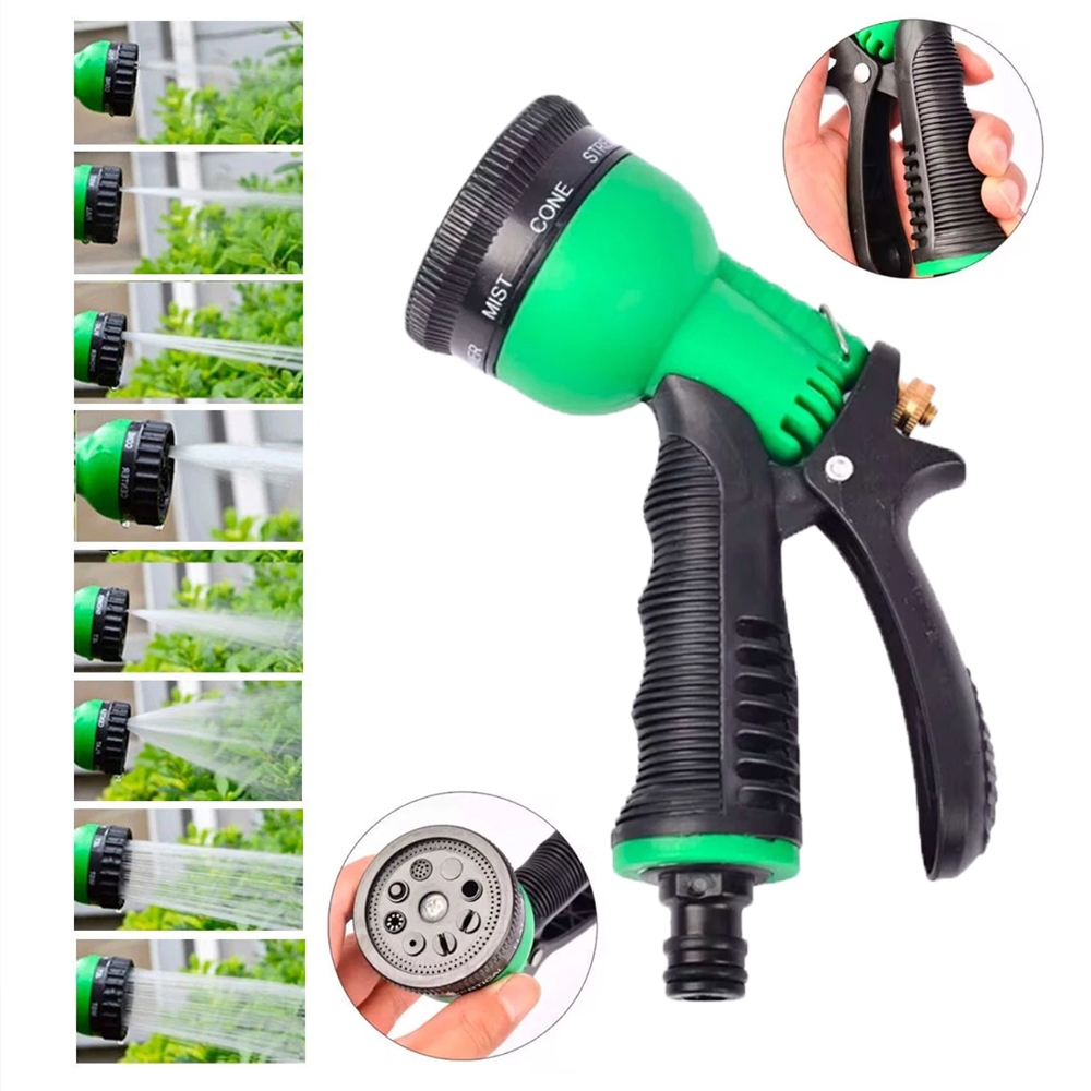 Esguicho Pistola Mangueira Jardim Com 8 Funções em Oferta na Shopee