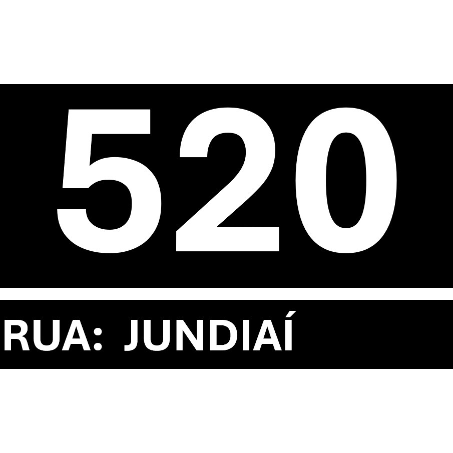 PLACA DE ENDEREÇO