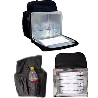 Mochila Bag Térmica Bolsa Motoboy Entrega Pizza Lanches 45l