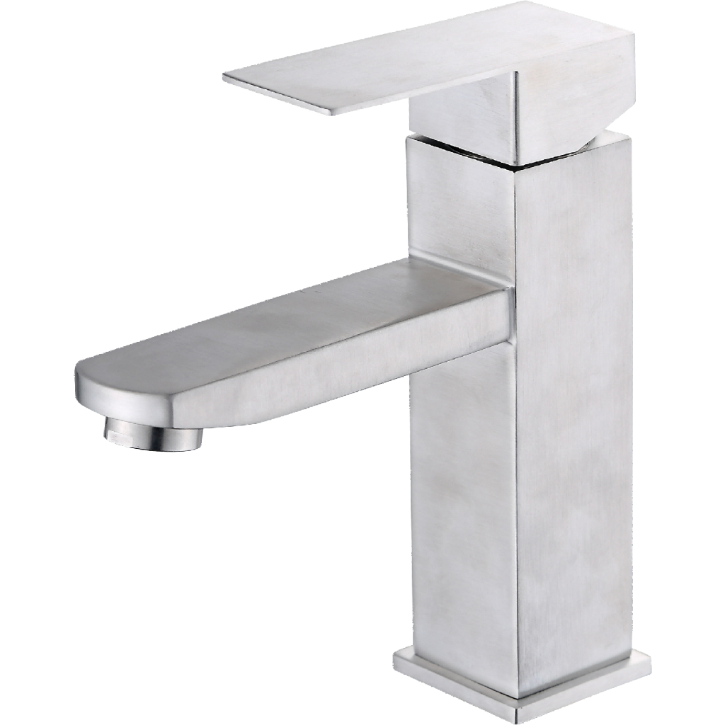 Torneira Banheiro Inox Lavabo Misturador Monocomando Luxo em Oferta na Shopee