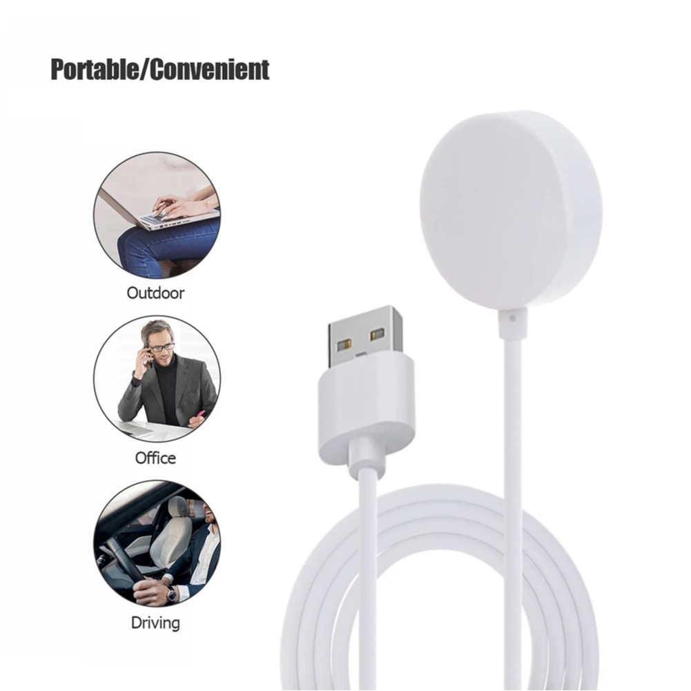 Base Magnética Cabo Carregador indução  Smartwatch ULTRA 9 PLUS,W29 PRO ,MAX,W69,W69 MINI,W59 MINI