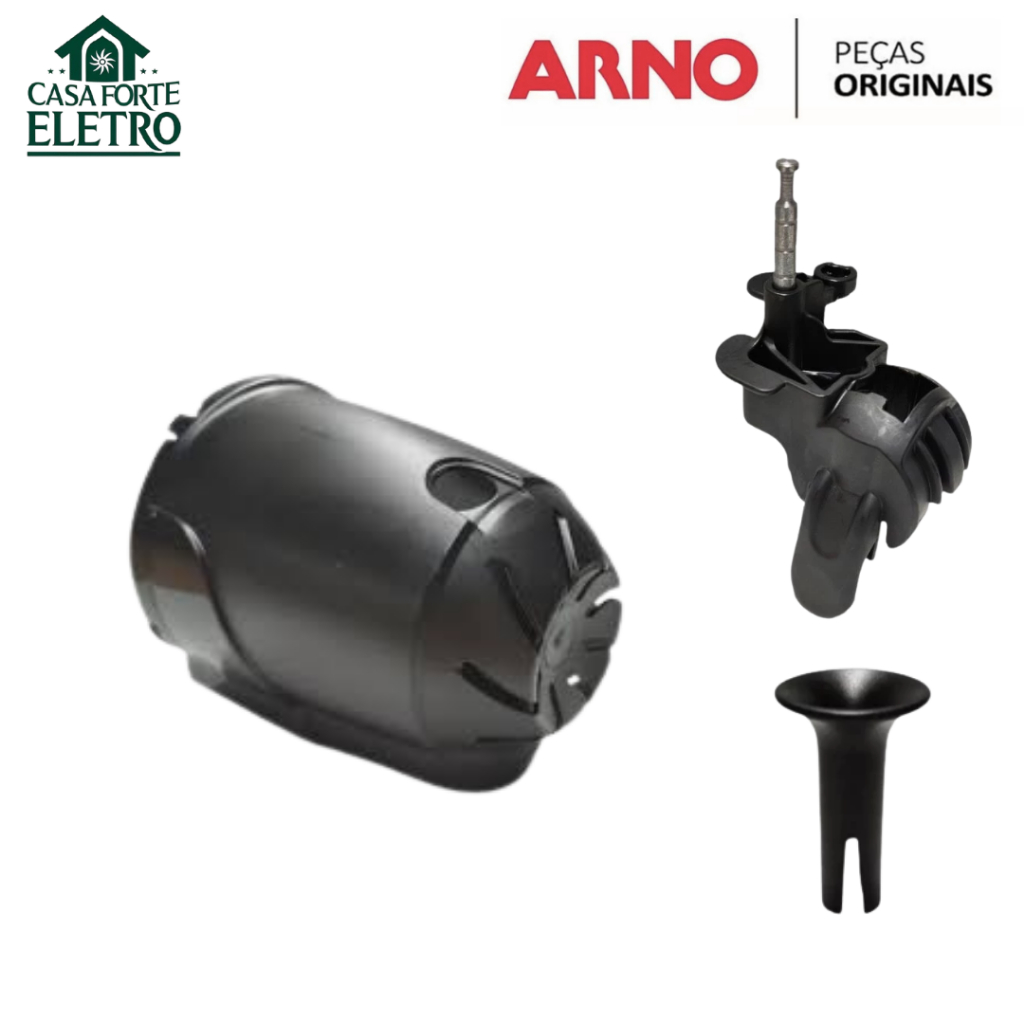 kit Articulador Capa Motor Pino Oscilação Ventilador Arno 40cm VF40 VF41 VF49 VF55 VU40 ORIGINAL