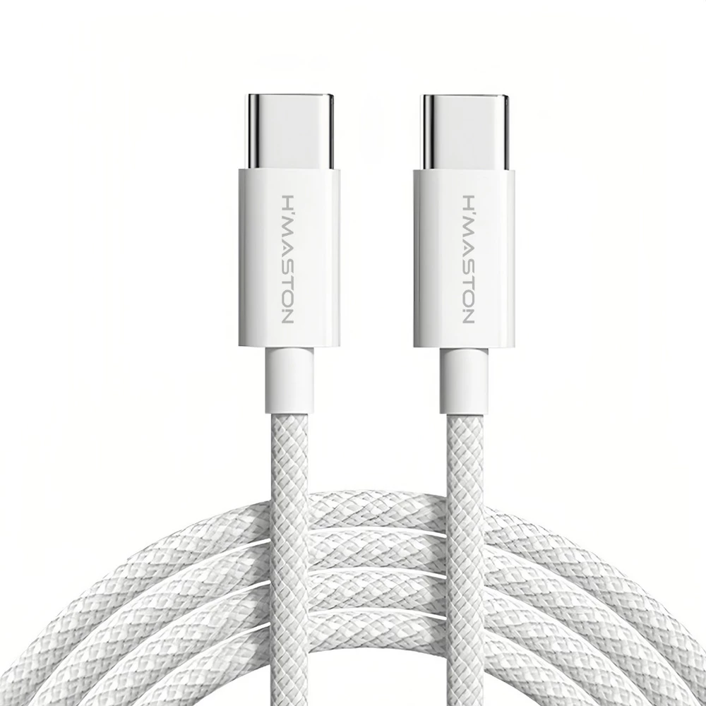 Cabo de Carregador 2 Metros 60W Tipo C-Tipo C Carga Rápida Cabo Para IP15 SJX32/35