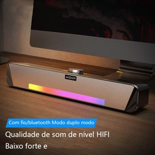 Caixa de Som KODI TS33 Bluetooth 5.0 E Cabo 360 SubWOOFER Adequado para PC/TV-C5