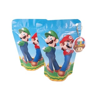 Saquinho Zip Lock Personalizado Super Mario Bros I Personalizados  I Lembrancinhas I Festa I Aniversário