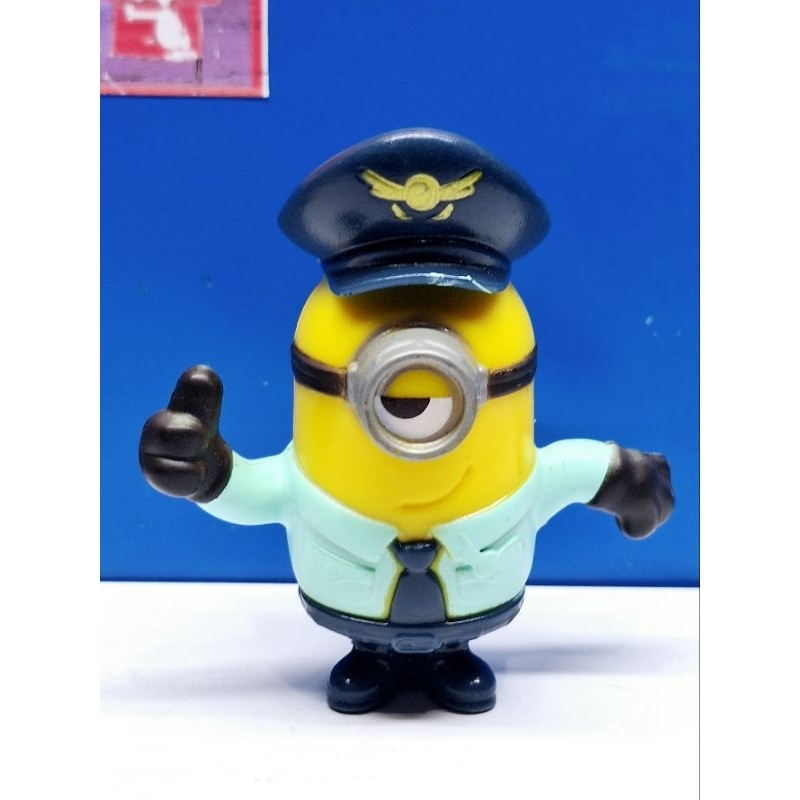 Miniatura Minion Agente De Segurança - Coleções Minions