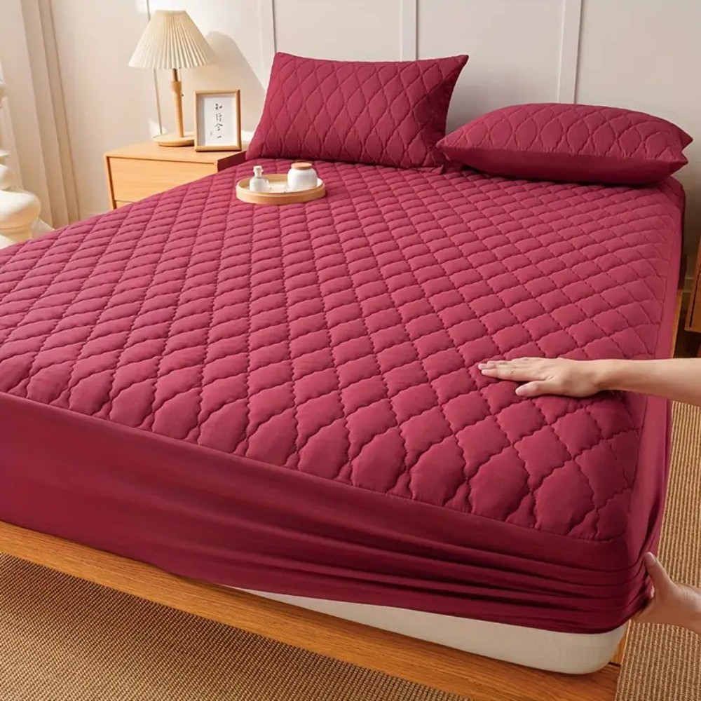 Capa Protetor 100% Impermeável Decorativo Avulso Para Colchão Berço, Solteiro, Casal, Queen e King por R$ 23,89