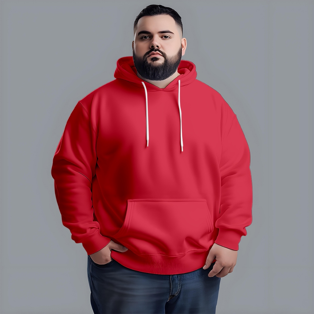 Blusa Moletom Lisa Masculino Plus Size Canguru em Oferta na Shopee