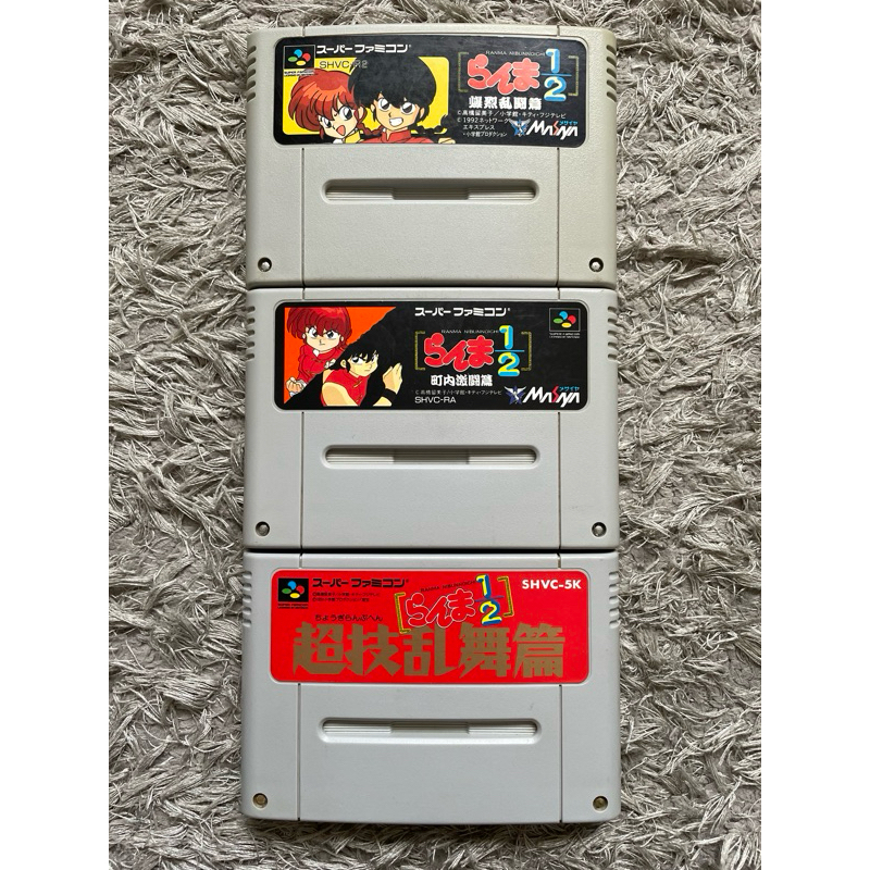 RANMA 1/2 - SUPER FAMICOM - SUPER NINTENDO - JOGO ORIGINAL