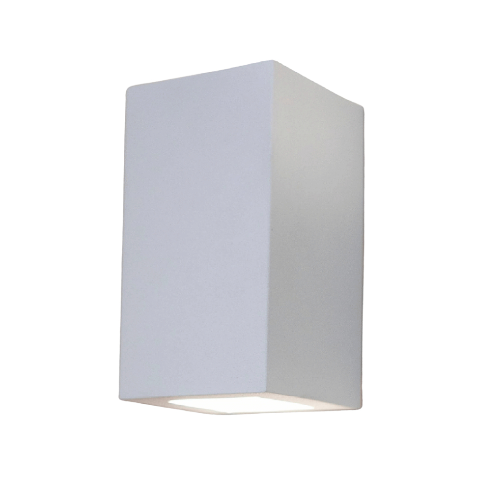 Arandela de Parede Externa Alumínio 15x8x8,2cm 2xG9 D&D Iluminação Branco